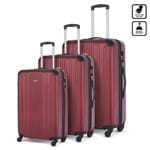 Kit Baggage Windsor - P, M e G VERMELHO / U