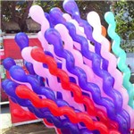 Kit Balão Decorativo Espiral 150cm Látex Festa Aniversário