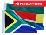 Kit Bandeiras Continente Africano KITAFR745