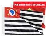 Kit Bandeiras Estados do Brasil Kitest045