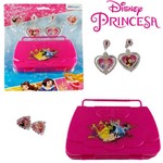 Kit Beleza Infantil com Bolsa e Acessorios 5 Pecas Princesas