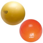 Kit Bola Fit Ball Training 75cm com Bomba de Ar Pretorian + Bola Overball para Pilates 25cm Liveup