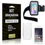Kit Braçadeira Apple IPhone 6 Plus/6S Plus Braçadeira + Capa + Película de Vidro - Armyshield