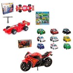 Kit Brinquedos Automotivos para Crianças + 3 Anos