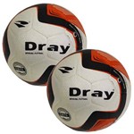 Kit C/ 2 Bolas Dray Maxi 500 Oficial Futsal
