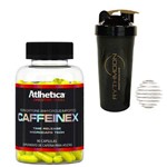 Kit Caffeinex Evolution 90 Caps + Coqueteleira 600ml com Mola