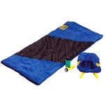 Kit Camping Infantil (Mochila + Saco de Dormir + Lanterna) - Mor