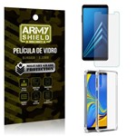 Kit Capa Anti Shock Samsung Galaxy A7 2018 com Capa + Película de Vidro - Armyshield