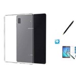 Kit Capa TPU Galaxy Tab a 10.5´ Modelo - T590/595 Can Touch + Pel Vidro (Transparente)