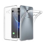 Kit Capa Tpu Transparente + Película de Vidro Temperado para Samsung J7 Prime