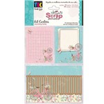 Kit Cartões para Scrap Momentos Primavera Marshmallow Kcsm008 - Toke e Crie By Ivana Madi