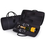 Kit Champagne Veuve Clicquot Brut 750ml + 2 Taças de Cristal + Tampa e Maleta