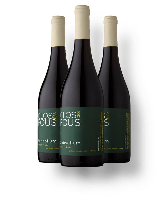 Kit 3 Clos Des Fous Subsollum Pinot Noir