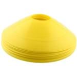 Kit com 30 Mini Cones de Agilidade Amarelos
