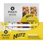 Kit com 12 Barras Pinati Nuts Banana 30g