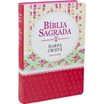 Kit com 10 Bíblias Sagradas Harpa Cristã Grande Feminina
