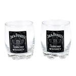 Kit com 2 Copos de Whisky Jack Daniels - para Kit Home Bar