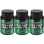 Kit com 3 Exceed Extra Salt C/30 Cápsulas