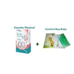 Kit Concha Flexível para Amamentação + Bolsa Térmica Comfort Bag Baby