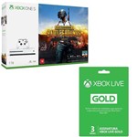 Kit Console Microsoft Xbox One S 1 Tb + Playerunknowns Battlegrounds + Live Gold 3 Meses