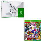 Kit Console Microsoft Xbox One S 1tb + Game Pass + Super Bomberman R