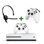 Kit Console Xbox One 500GB + Controle Adicional + Headset