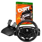 Kit Controle Volante T80 para Ps3/ps4 Racing Wheel com Jogo Dirt 4 para Xbox One