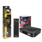 Kit Conversor TV Digital HDTV com Antena Super Slim VHF, UHF