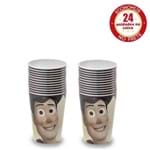 Kit Copo Toy Story - Woody 320ml com 24 Unidades - Plasútil - PLASÚTIL