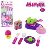 Kit Cozinha Infantil com 12 Pecas Colors Minnie na Cartela