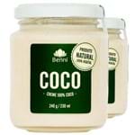 Kit 2 Creme de Coco 240g Benni Alimentos