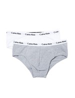Kit 2 Cuecas Brief Infantil Calvin Klein Underwear Mescla + Branco - 43318