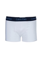 Kit 2 Cuecas Trunk Infantil Calvin Klein Underwear Branco - 4-6