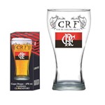 Kit de 2 Copos de Vidro Cerveja 470 Ml Chopp Shape Flamengo Crf