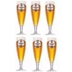Kit de 6 Taças de Vidro para Cerveja Weltenburger Kloster 300ml