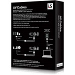 Kit de Cabo A/V e Cabo USB para IPod, IPhone e IPad - Isound