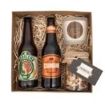 Kit de Cervejas com Mix de Nuts e Vela Aromática Beer