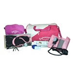 Kit de Enfermagem C/ Bolsa Pink - Aparelho Rosa e Nec. Pink