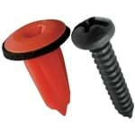 Kit de Fixação Idea Vermelho (Plast-car) Porta Objetos/Forro Lateral 60003.43 (KPF 057)