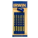 Kit de Lápis para Carpinteiro e Apontador com 7 Peças - Irwin