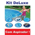 Kit de Limpeza Intex DELUXE com Aspirador Peneira Escova Cabo #28003