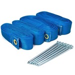 Kit de Marcação Spin para Beach Tennis Azul