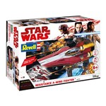 Kit de Montar Revell Model Set 1:44 Star Wars Resistance A-Wing Fighte com Luz e Som