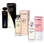 Kit de 3 Perfumes Miss Dream In Woman Queem Of Life LA RIVE