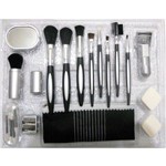 Kit de Pinceis + 11 Acessórios de Maquiagem Incluindo Curvex