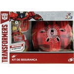 Kit de Proteção Transformers By Kids Vermelho
