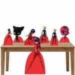 Kit Decoração de Festa Totem e Display 7pçs - Ladybug