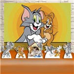 Kit Decoração Festa Infantil Tom e Jerry Kit Prata
