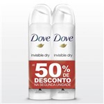 Kit Desodorante Aerosol Dove Invisble Dry 89g 2 Unidades