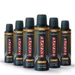 Kit Desodorante Aerossol Bozzano Energy com 90g com 6 Unidades